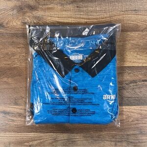 Amazon Polo Shirt Mens 6XL Blue Employee Worker Reflective High Heat NEW